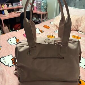 Pink Beis small duffle